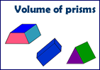 Volume of prisms